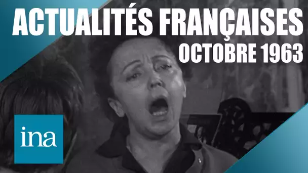 Actualités Françaises : Octobre 1963 en France et dans le monde | Archive INA