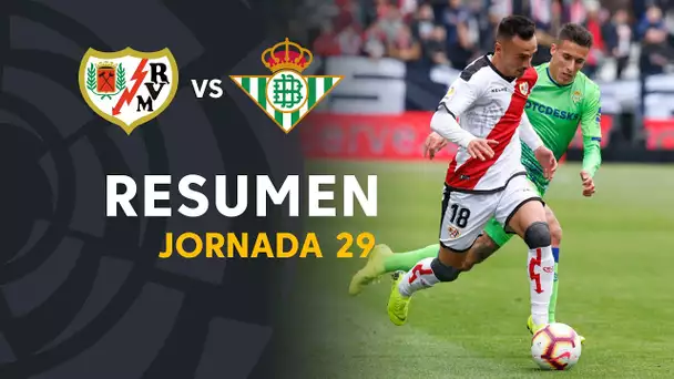 Resumen de Rayo Vallecano vs Real Betis (1-1)