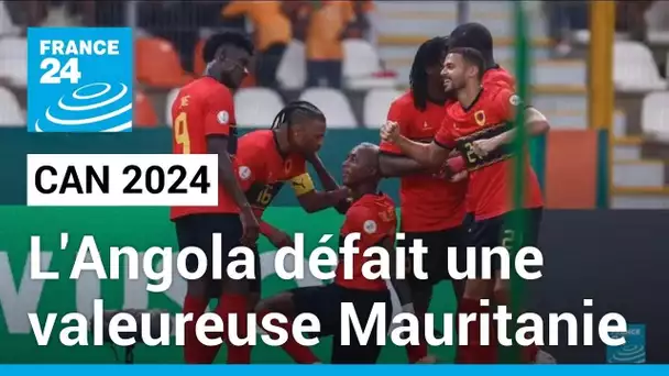 CAN 2024 : Dans un match spectaculaire, l'Angola défait une valeureuse Mauritanie • FRANCE 24