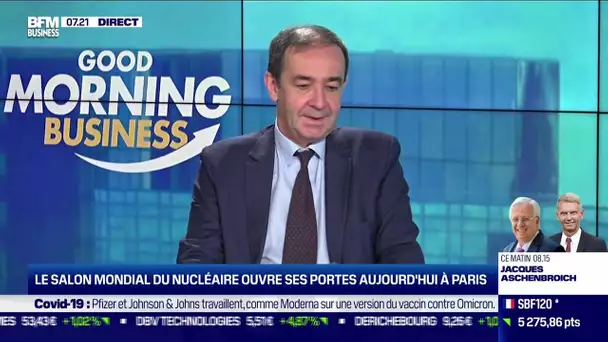 Bernard Fontana (Framatome): Le Salon mondial du nucléaire ouvre ses portes aujourd'hui à Paris