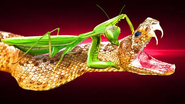 C’est Pour ça Que Les Serpents Ont Peur Des Mantes | Insecte vs Reptile