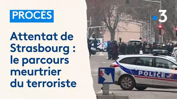 Procès attentat de Strasbourg : le parcours meurtrier du terroriste