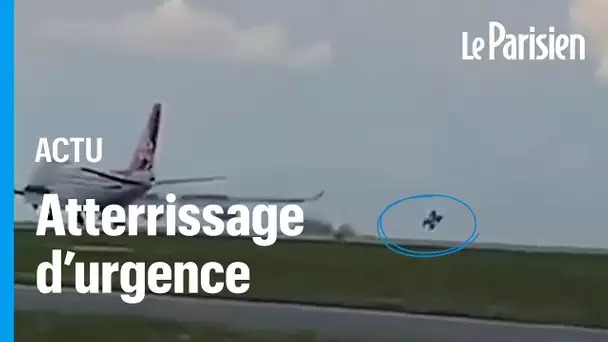 Un avion perd son train d’atterrissage en se posant à l’aéroport de Luxembourg