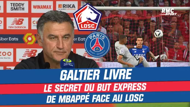 LOSC 1-7 PSG : Galtier livre le secret du but express de Mbappé