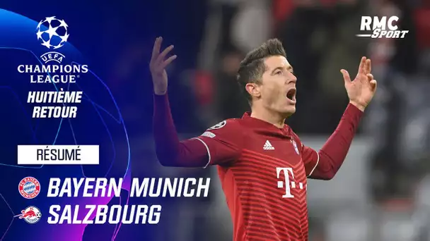 Résumé : Bayern Munich (Q) 7-1 Salzbourg - Ligue des champions (8e de finale retour)