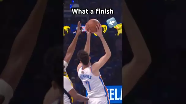 Chet finishes a SICK reverse layup to fall 👀 #NBAFinals