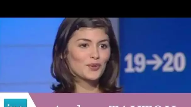 Audrey Tautou "Amélie crée le bonheur" - Archive INA