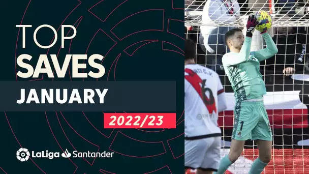 TOP Paradas Enero LaLiga Santander 2022/2023