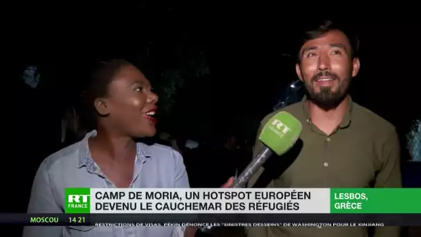 Le camp de Moria, "hotspot" européen devenu le cauchemar des réfugiés