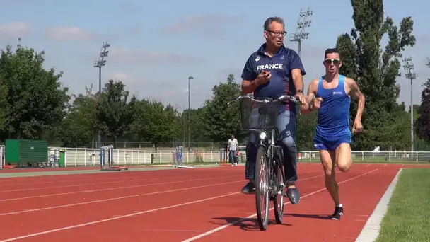 Un entraînement avec Yoann Kowal