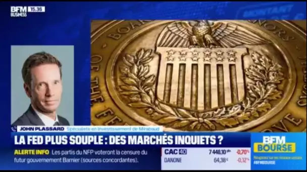 USA : "Il ne faudrait pas s'étonner que les marchés baissent si la Fed baissait ses taux de 50 pts"