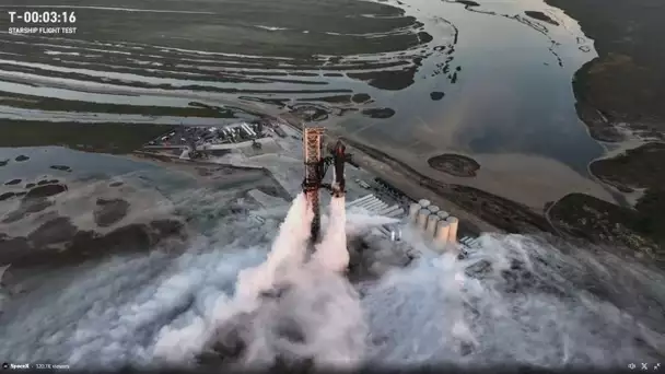 Suivez le deuxième vol test de la fusée spatiale Starship de SpaceX depuis le Texas, aux États-Unis