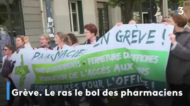 Grève, le ras le bol des pharmaciens