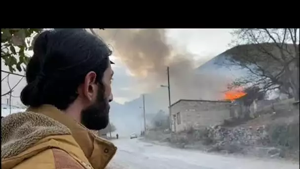 Haut-Karabakh : ils incendient leur maisons pour ne rien laisser à l'ennemi