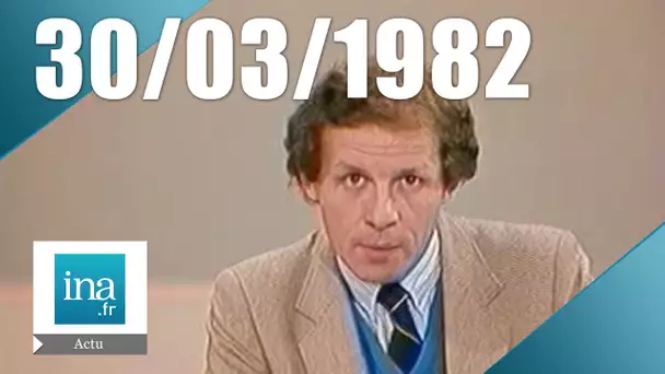 20h Antenne 2 du 30 mars 1982 - Attentat contre un train en France | Archive INA