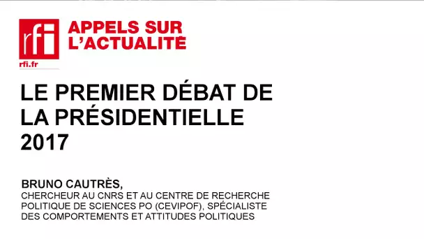 Le premier débat de la présidentielle 2017