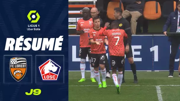 FC LORIENT - LOSC LILLE (2 - 1) - Résumé - (FCL - LOSC) / 2022-2023