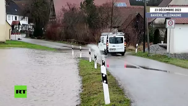 🇩🇪  Allemagne : la Bavière frappée par des inondations à la suite de la tempête Zoltan