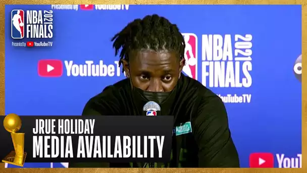 Jrue Holiday #NBAFinals Media Availability | July 19th, 2021