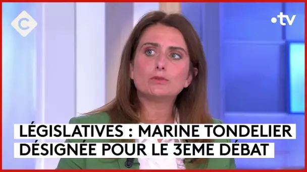 Désistements face au RN : Tondelier fustige Le Maire - C à Vous - 01/07/2024