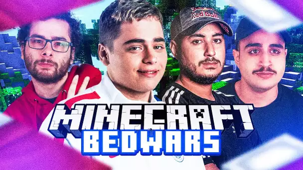 JE SUIS ACCRO À BEDWARS AVEC GOTAGA, XARI, CHELXIE & BIBI