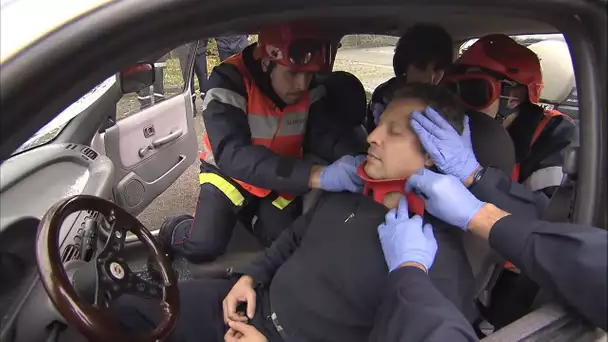 Ces pompiers pratiquent l'hypnose pour secourir les victimes