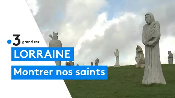 Le mont des saints lorrains : pose de la première pierre