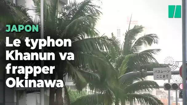 Le typhon Khanon va frapper le Japon, plus de 760 000 habitants doivent évacuer
