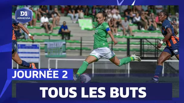 D1 arkema, journée 2 : tous les buts