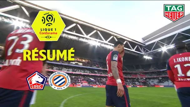 LOSC - Montpellier Hérault SC ( 0-0 ) - Résumé - (LOSC - MHSC) / 2018-19