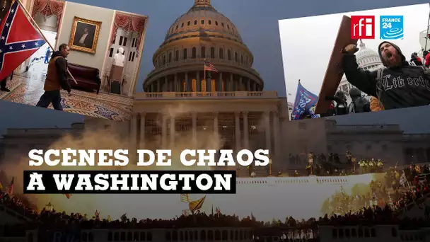 Chaos à Washington : les images les plus marquantes
