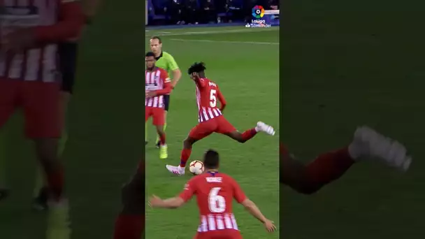 Don't Stop the PART(E)Y!!!! 🎉 🕺🏿  #shorts #laligasantander #atleti #thomaspartey #otd