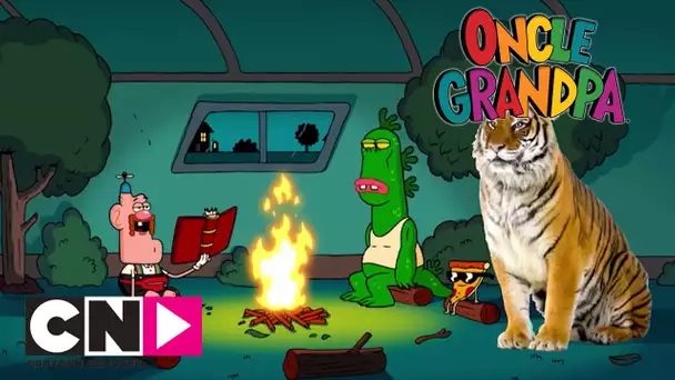 Le feu de camp | Oncle Grandpa | Cartoon Network