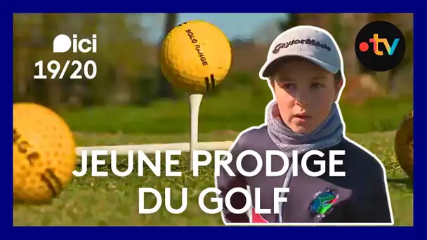 ⛳ À 9 ans, ce jeune golfeur fait partie des espoirs français
