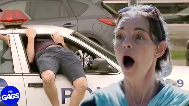 Il aime trop fuir la police | Juste Pour Rire Les Gags