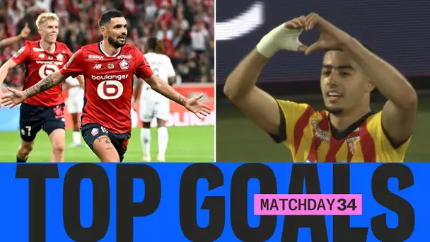 Les PLUS BEAUX BUTS de la 34ème journée | Ligue 1 McDonald's 24/25