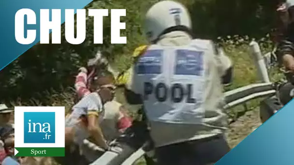 Chute de Jan Urllrich Tour de France 2001 | Archive INA