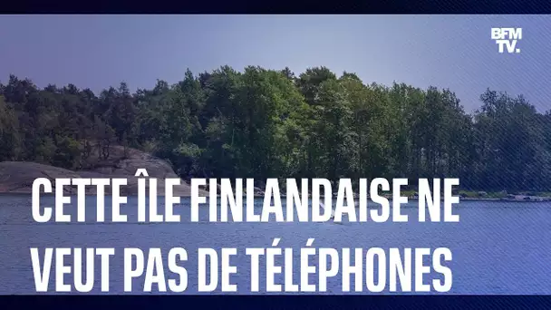 Cette île finlandaise incite ses touristes à laisser leur téléphone dans leur valise