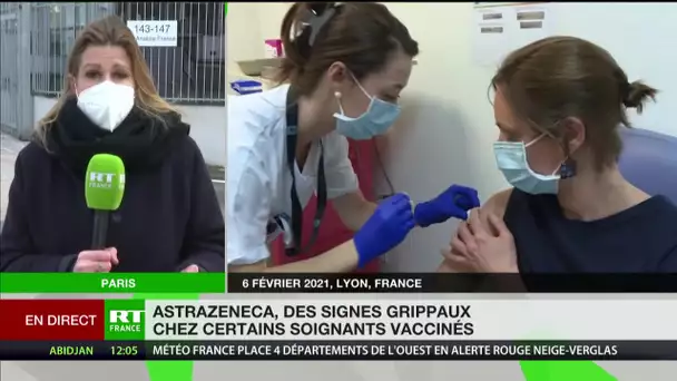 Vaccin Astrazeneca : des signes grippaux chez certains des soignants vaccinés