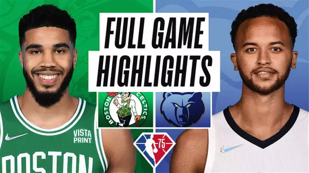 CELTICS at GRIZZLIES | FULL GAME HIGHLIGHTS | April 10, 2022
