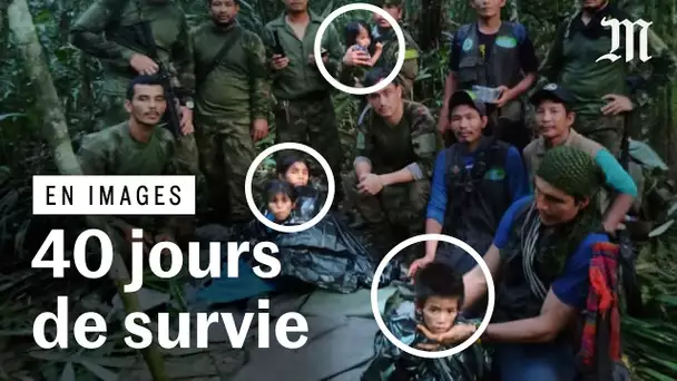 En Colombie, de nouvelles images du sauvetage des quatre enfants perdus dans la jungle