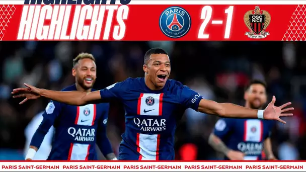 HIGHLIGHTS | PSG 2-1 NICE | MESSI ⚽️ MBAPPE ⚽️