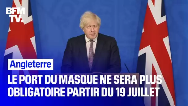 En Angleterre, le port du masque ne sera plus obligatoire dès le 19 juillet