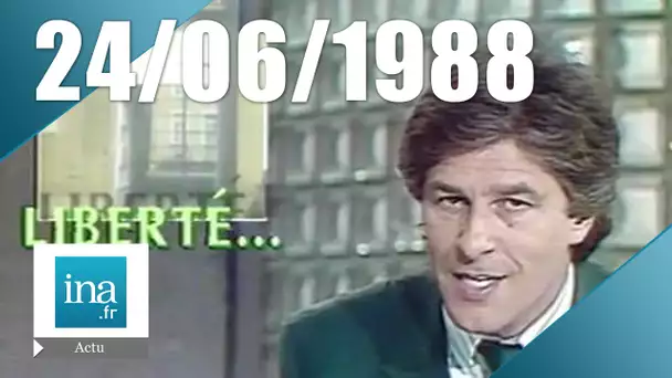 20h Antenne 2 du 24 juin 1988 - Scandale à la Bourse de Paris | Archive INA