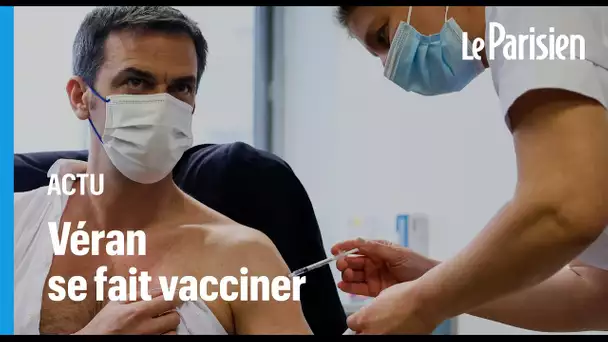 Covid-19 : Olivier Véran se fait vacciner devant les caméras
