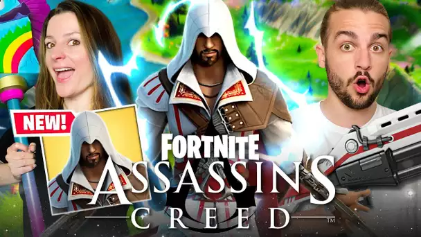 ON ACHETE LE NOUVEAU PACK DE SKIN ASSASSIN'S CREED SUR FORTNITE DUO SAISON 2 !