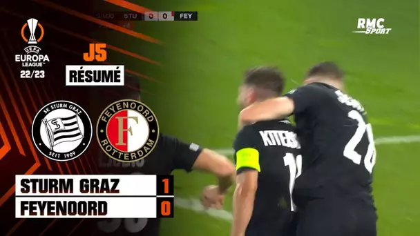 Résumé : Sturm Graz 1-0 Feyenoord - Ligue Europa (J5)