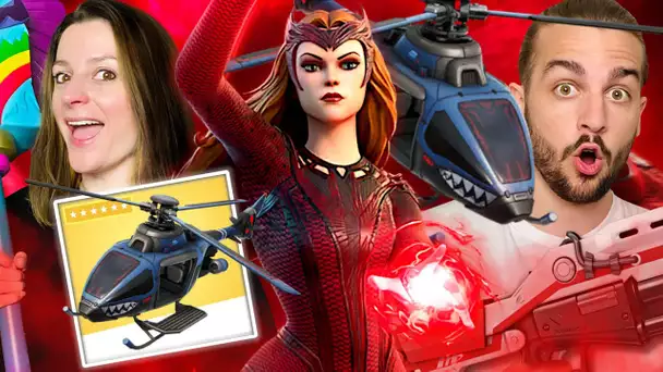 ON ACHETE LE NOUVEAU SKIN MARVEL WANDA ET LE CHOPPA EST DE RETOUR ! FORTNITE DUO FR