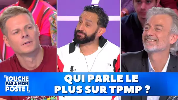 Qui parle le plus sur TPMP ?