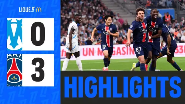 Le PSG CORRIGE l'OM dans le Classico | 9ème journée - Ligue 1 McDonald's 24/25